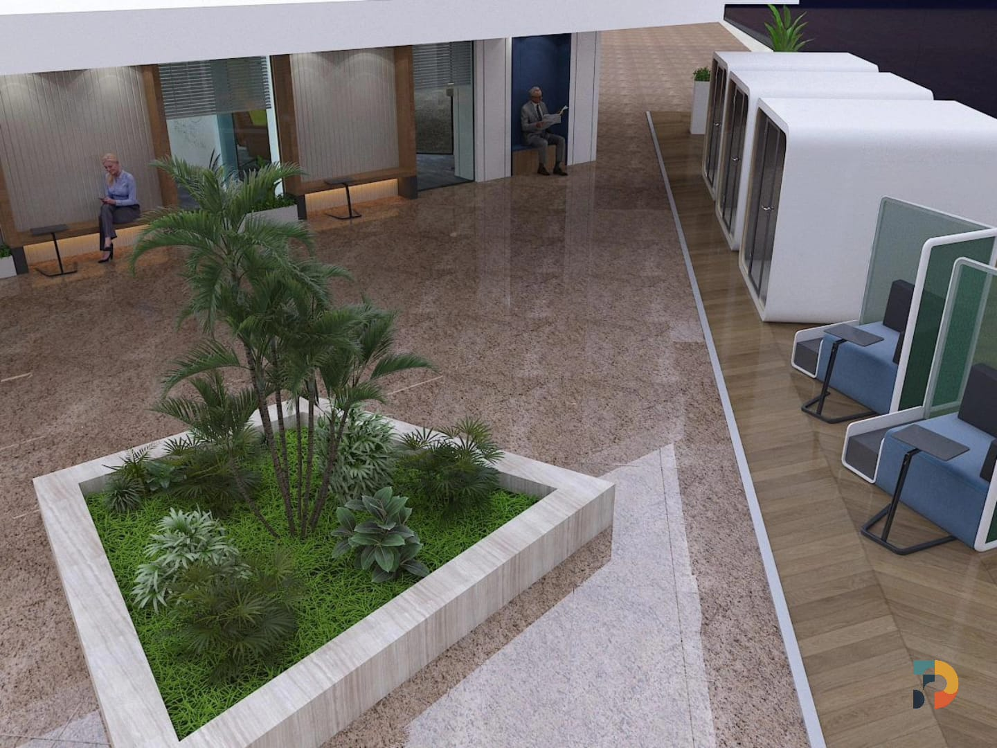 Ministry of Agriculture Entrances & Corridors Upgrade - Riyadh 3