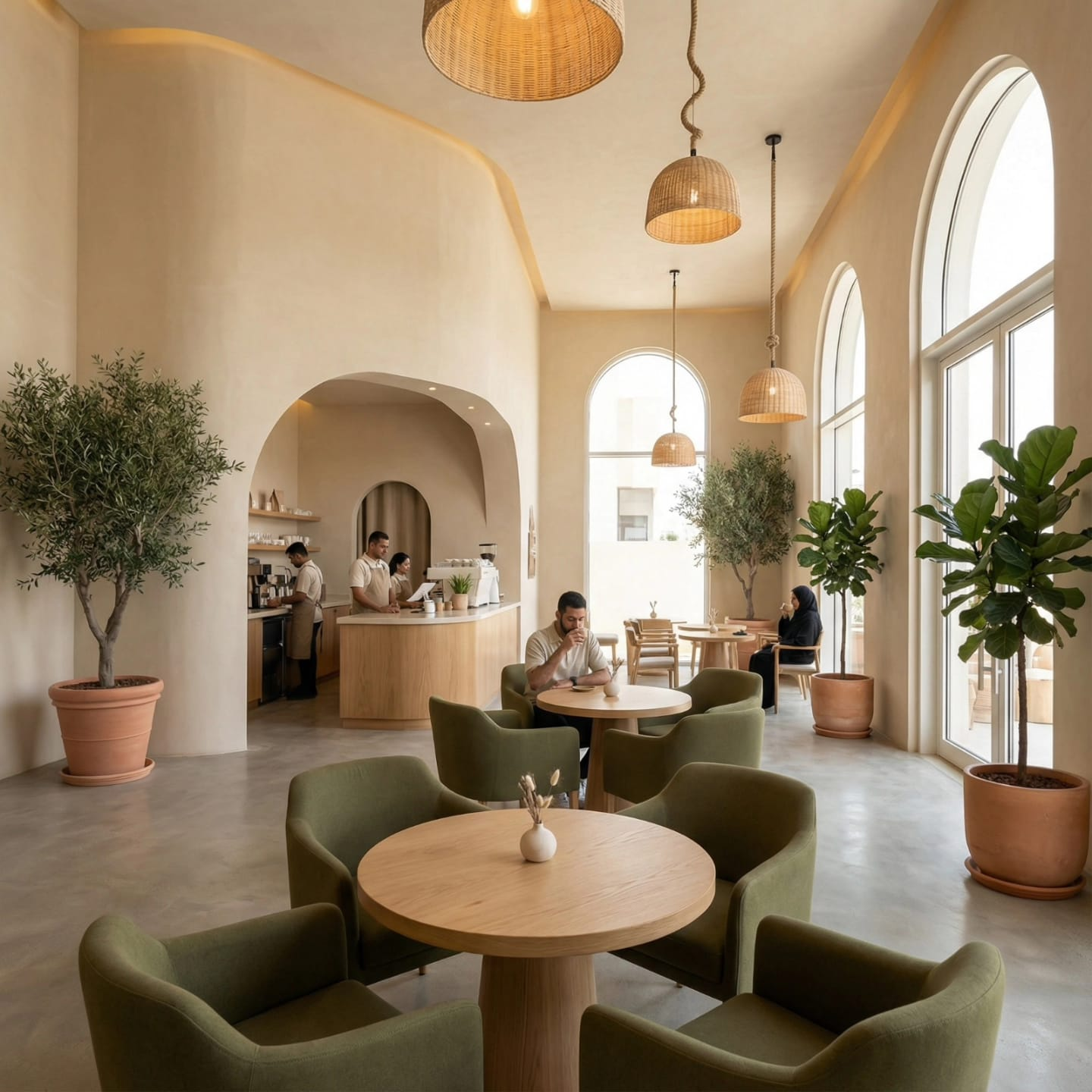 Modern Cafe Design & Build - Riyadh 3