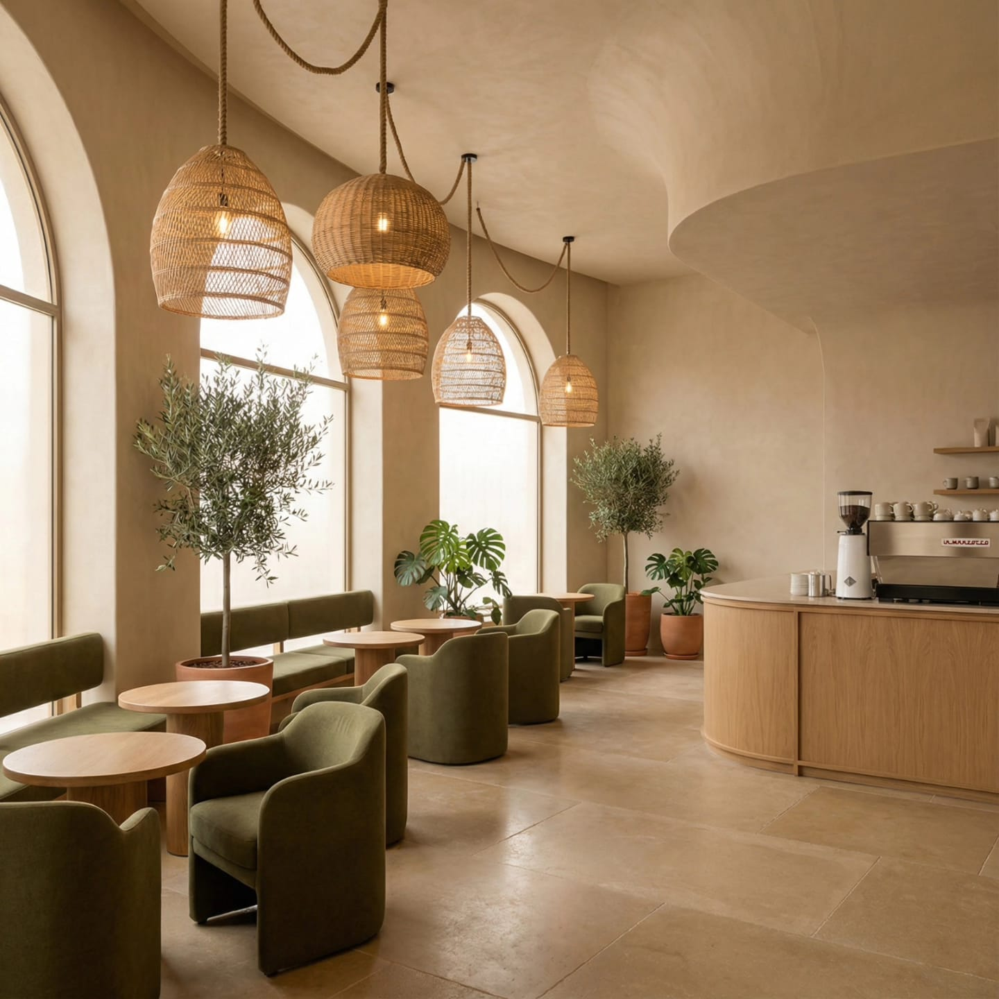 Modern Cafe Design & Build - Riyadh 5