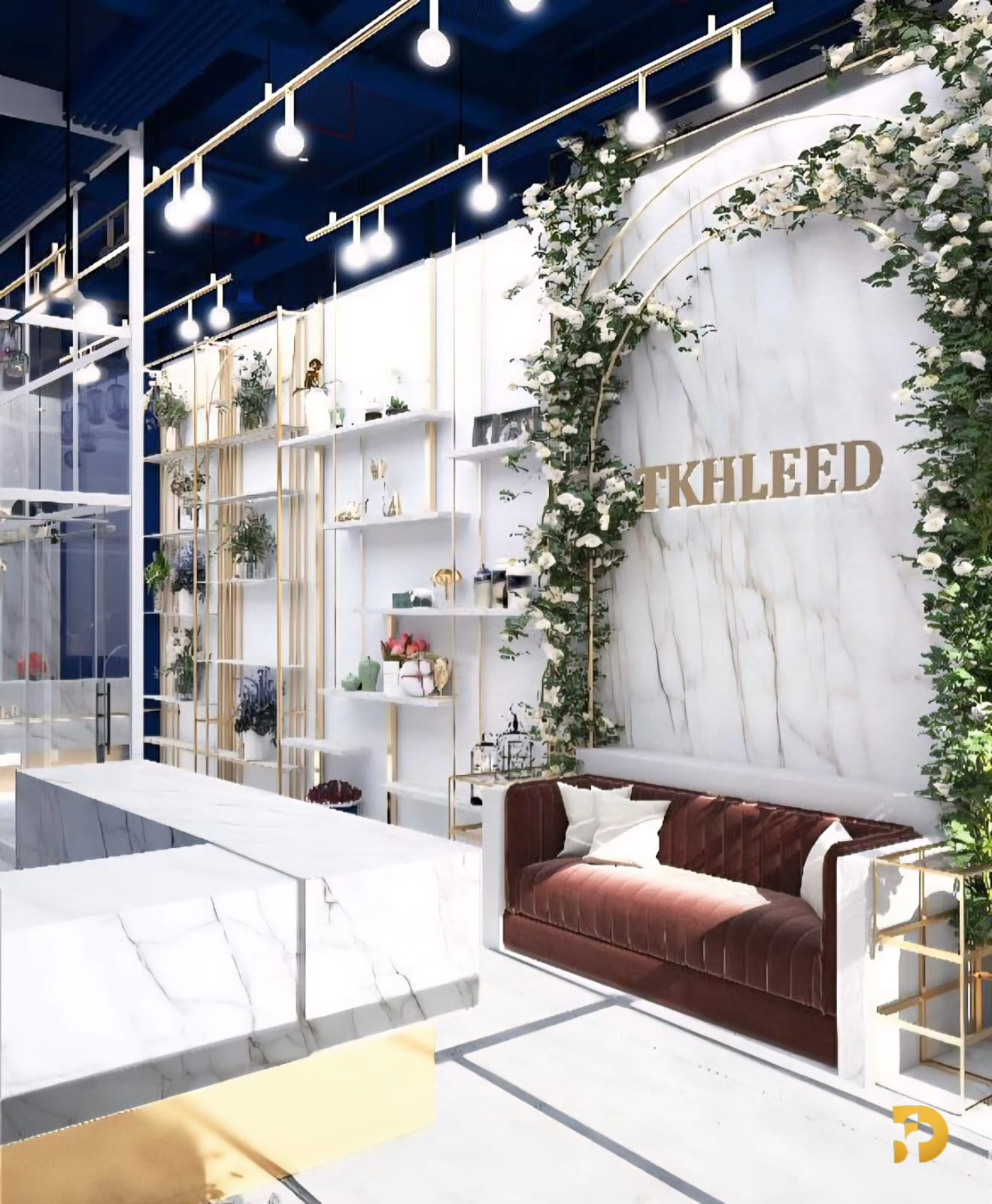 TKHLEED Roses Store Project - Riyadh 1